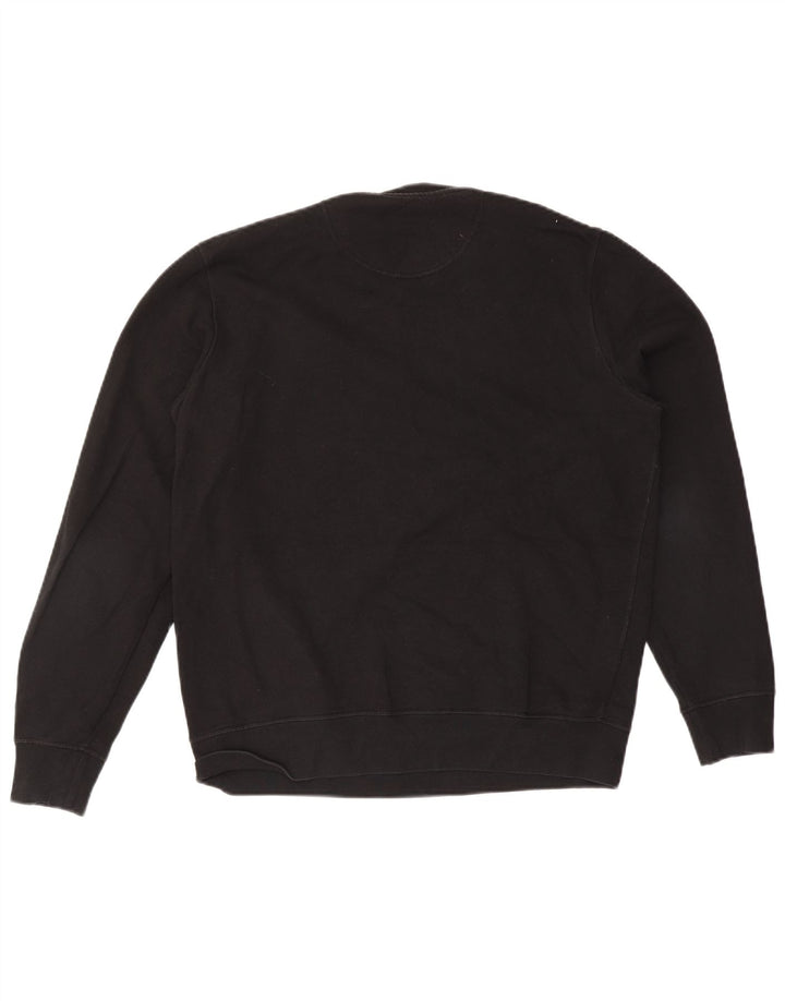 Barbour moletom gráfico masculino jumper grande algodão preto