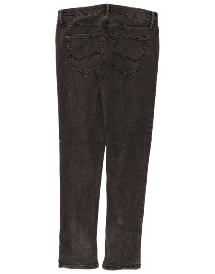 Jeans masculinos Jack & Jones Slim W31 L32 algodão cinza