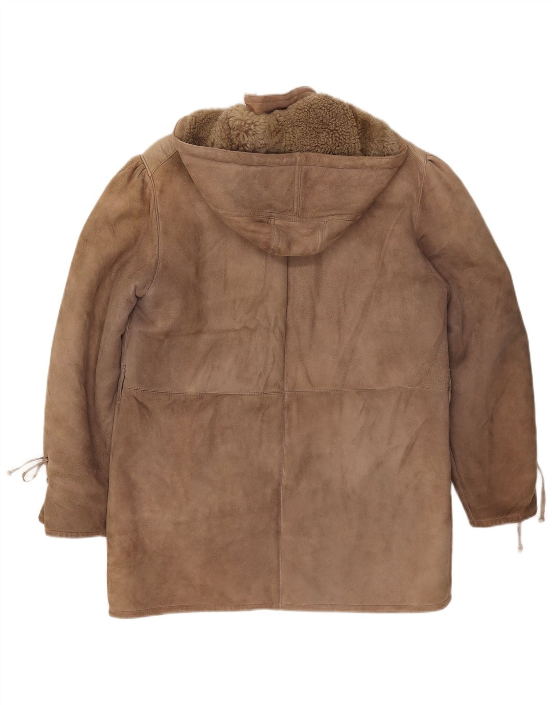 SHEARLING Casaco feminino com capuz Shearling IT 48 XL marrom