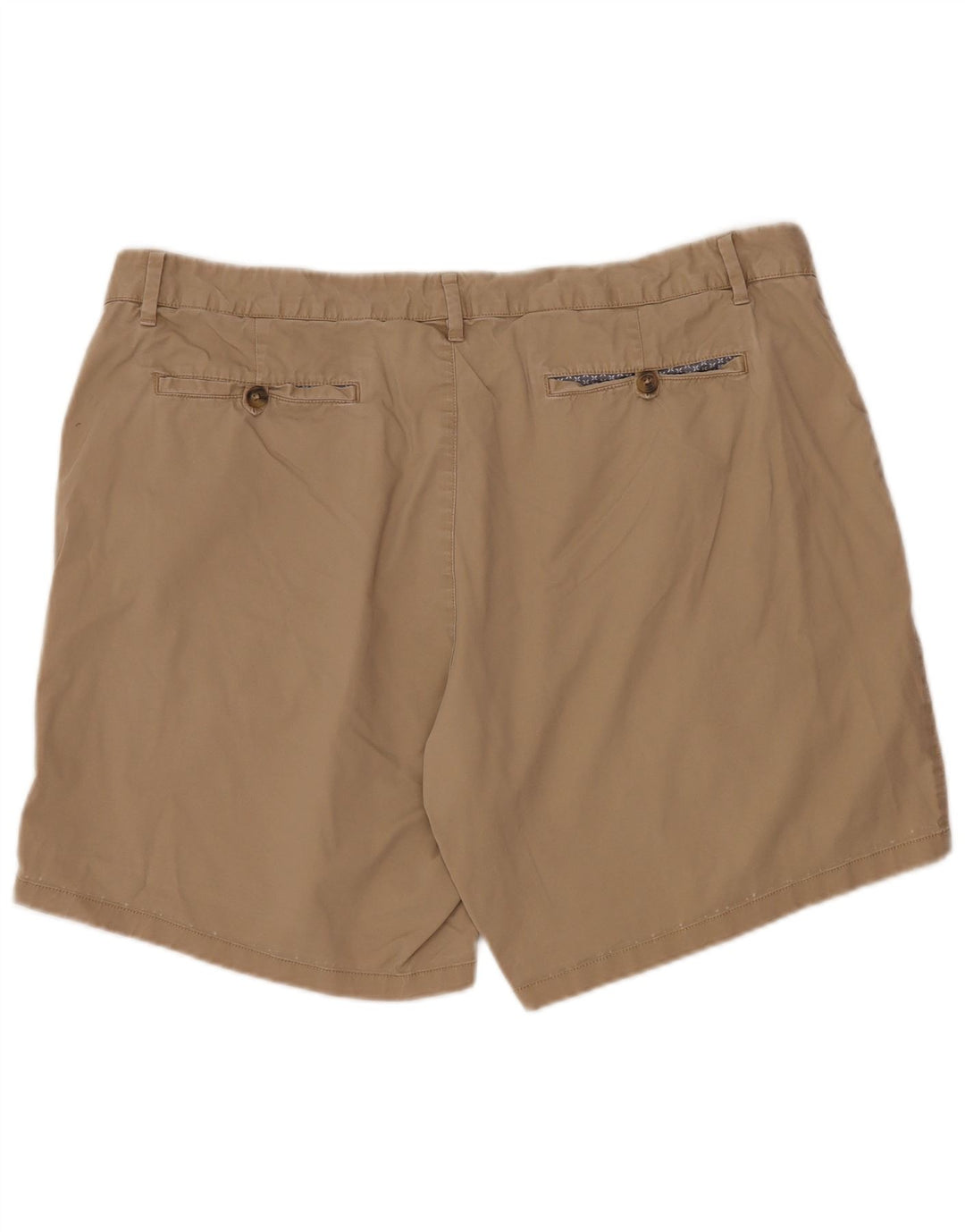 BONOBOS Mens Chino Shorts W40 XL Algodão Bege