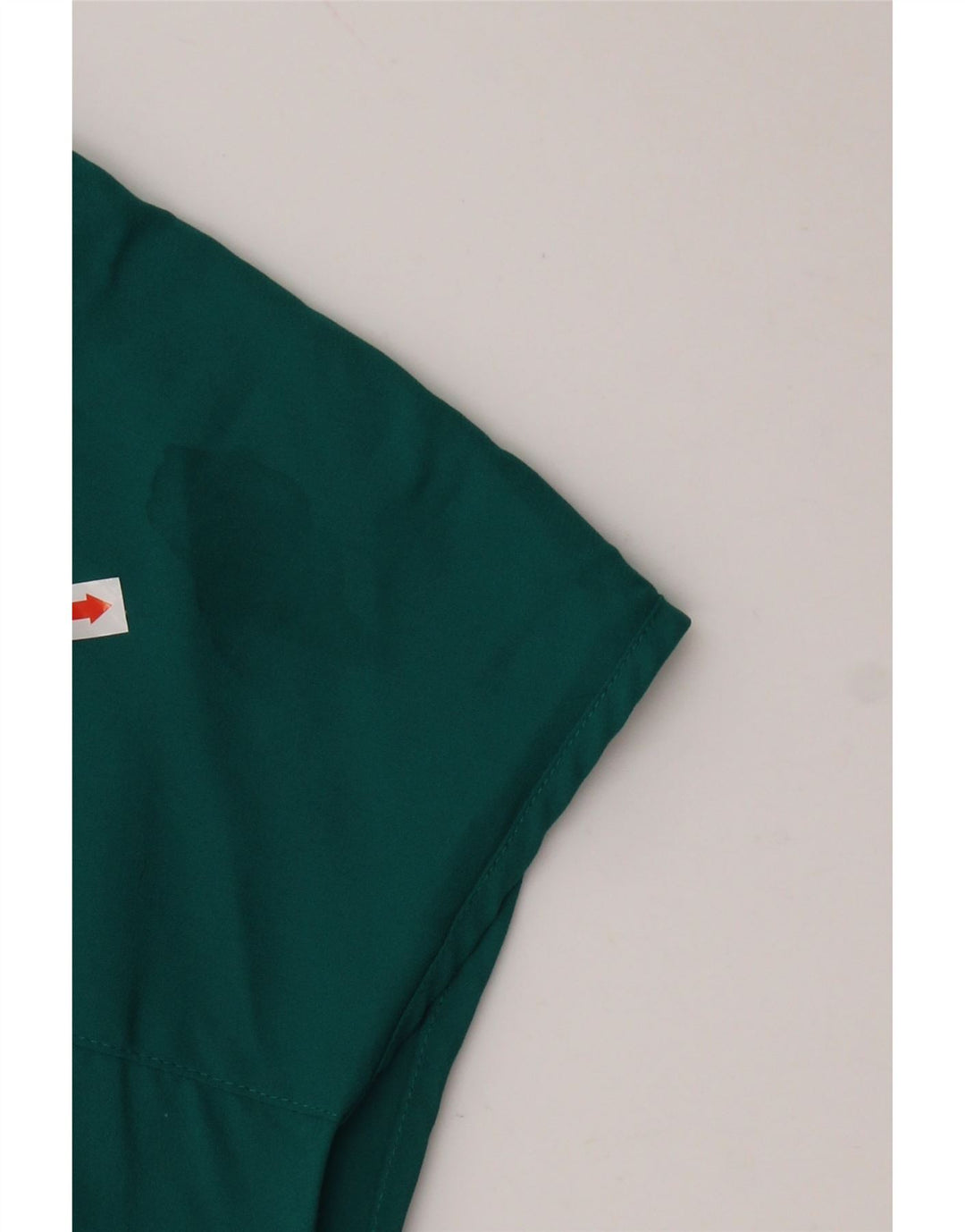 Blusa feminina J. Crew Top UK 16 grande poliéster verde