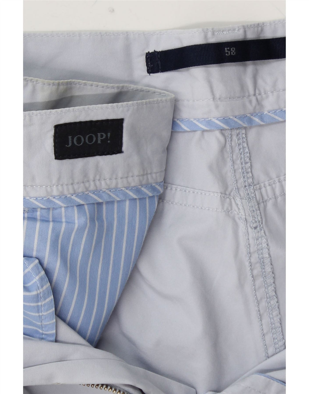 Calça casual reta masculina JOOP IT 58 4XL W40 L28 azul