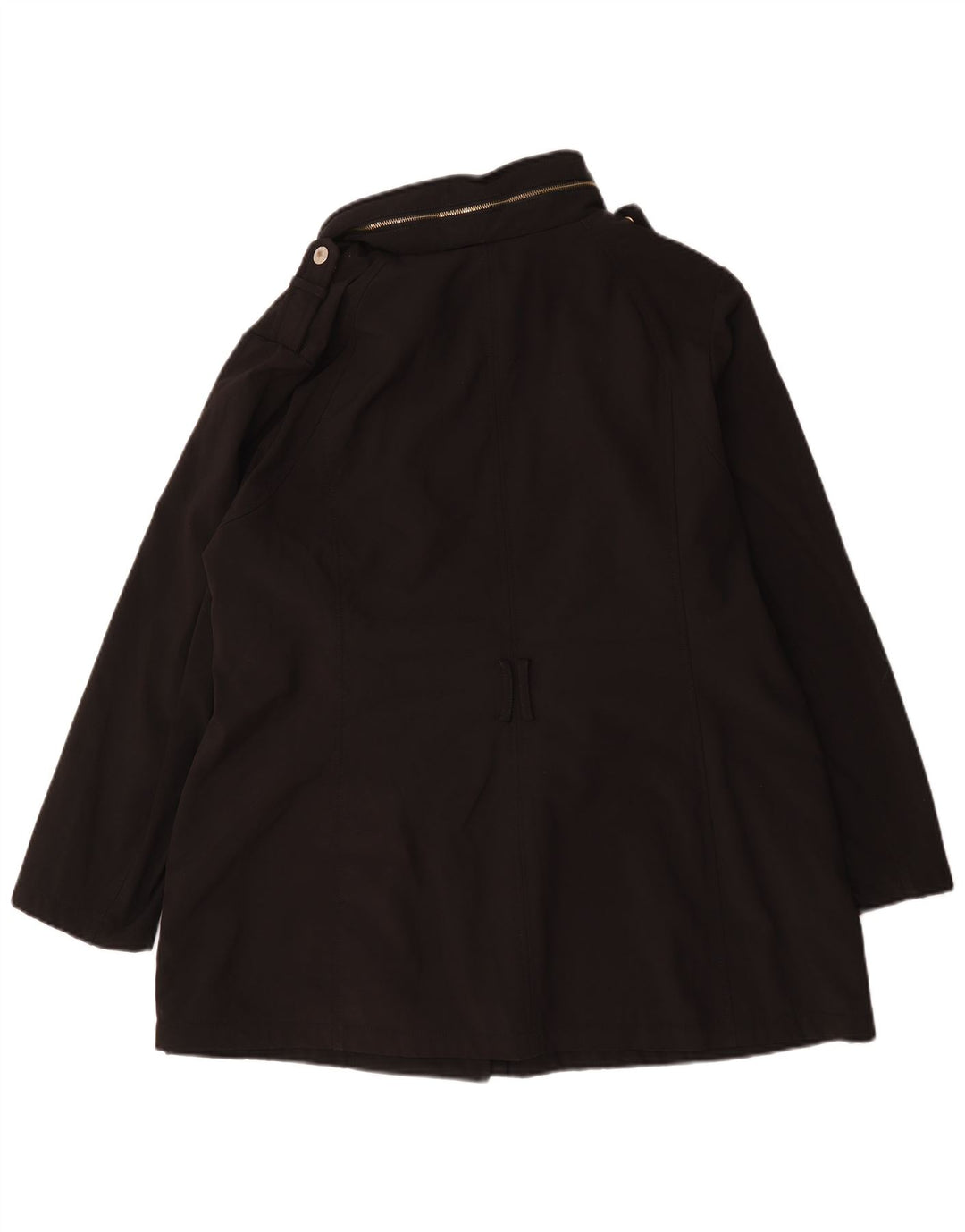 Jaqueta militar superdimensionada feminina Michael Kors Reino Unido 20 2XL poliéster preto