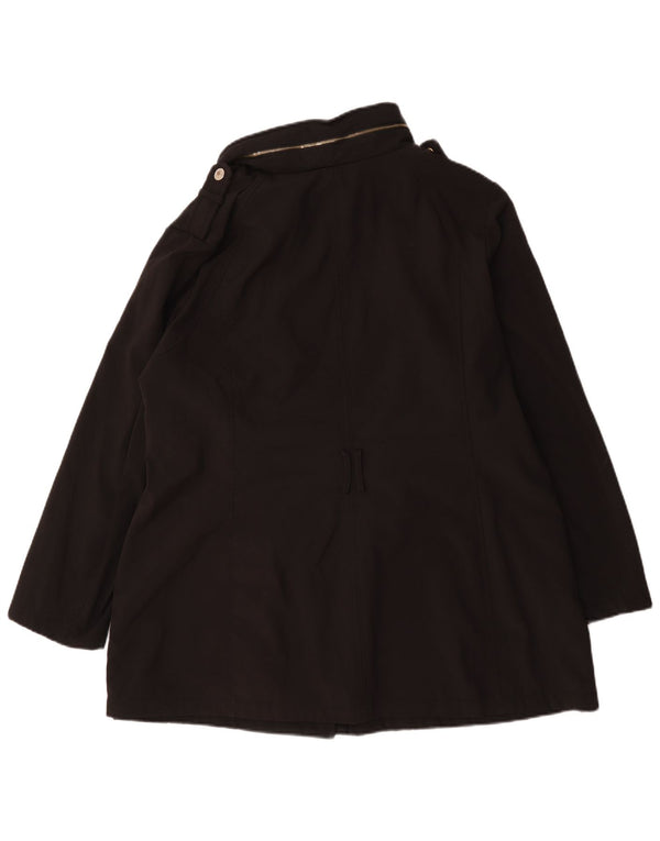 Jaqueta militar superdimensionada feminina Michael Kors Reino Unido 20 2XL poliéster preto