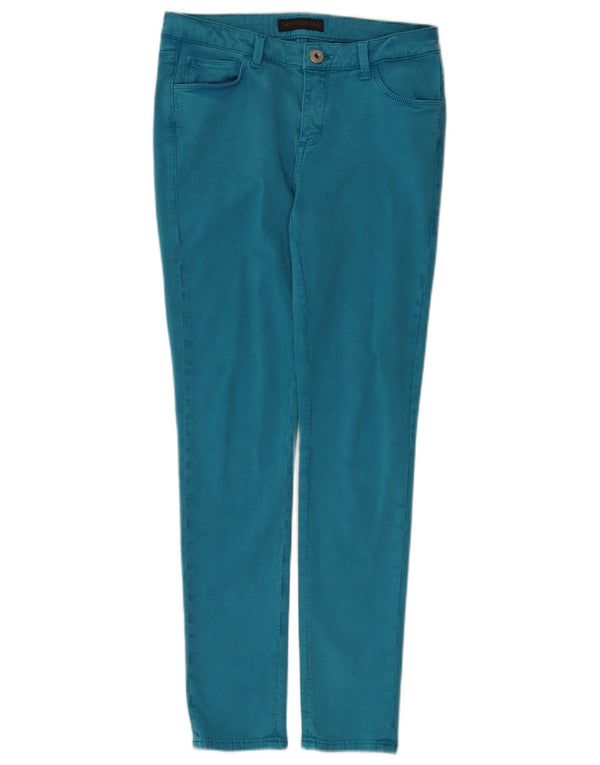 Jeans skinny feminino Trussardi W26 L28 algodão azul