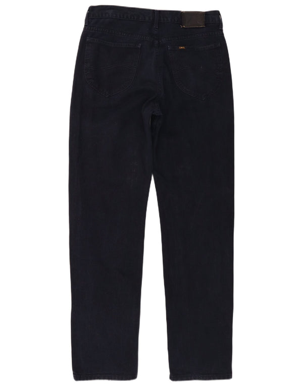 Lee Mens Chicago Straight Casual Calça W33 L34 Azul Marinho Algodão