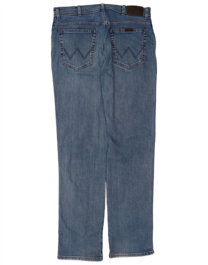 Jeans retos masculinos WRANGLER W36 L34 algodão azul
