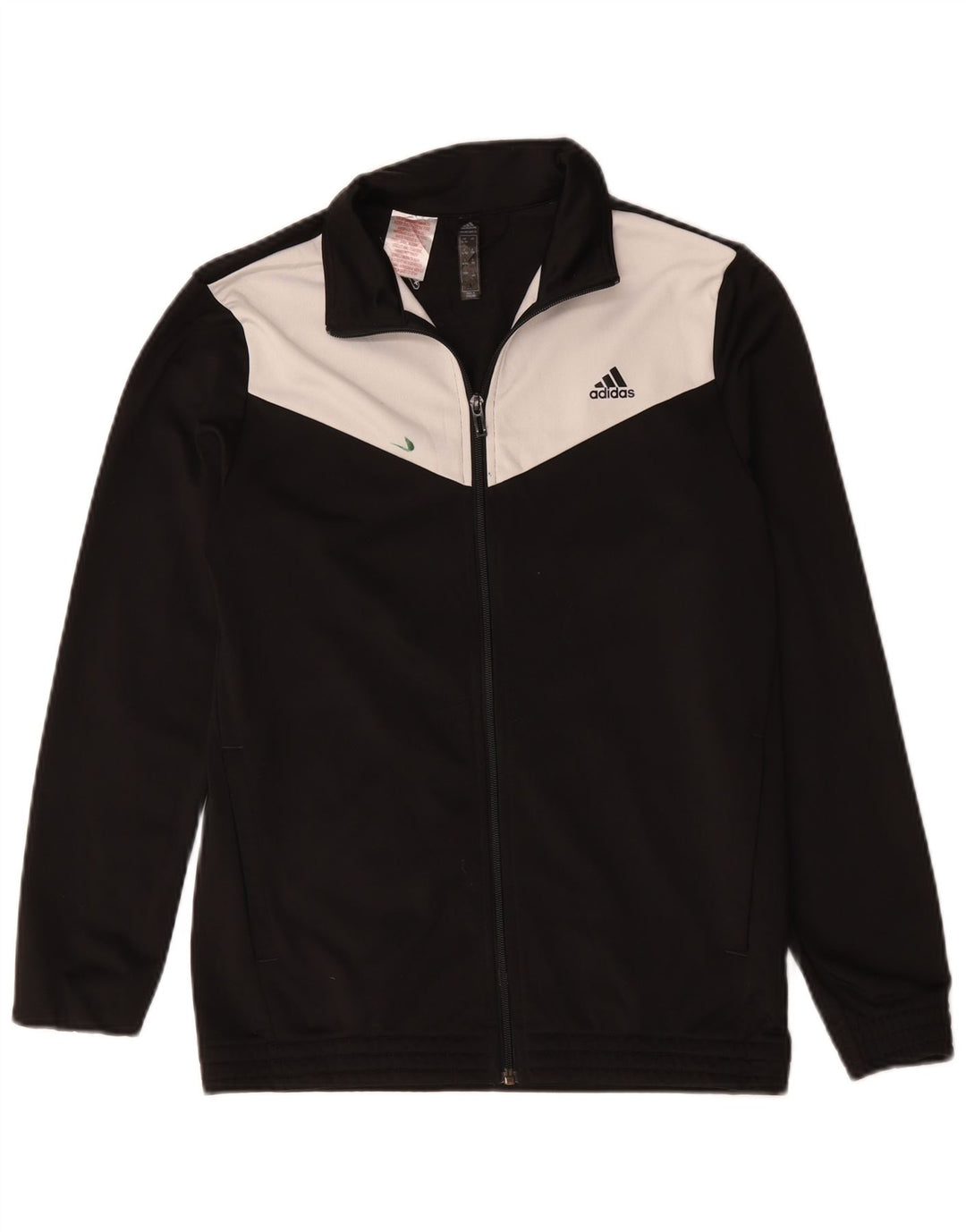 Jaqueta Adidas Meninos Treino Top 14-15 Anos Preto Colorblock Poliéster