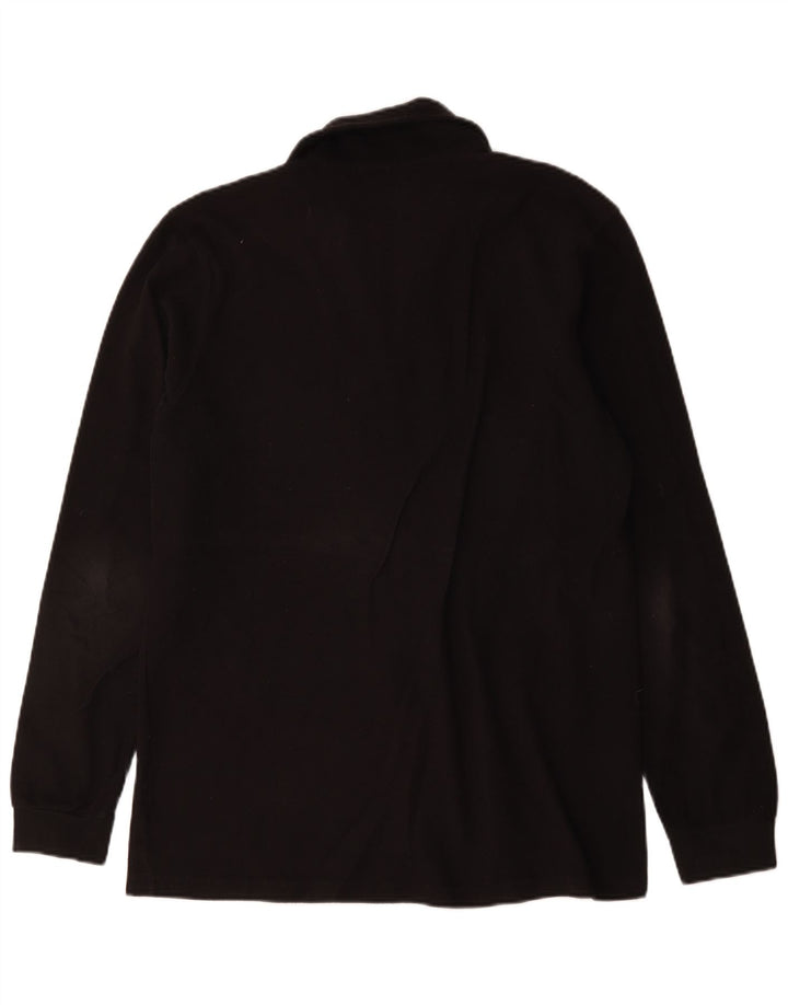 Jumper masculino Champion de lã com zíper e gola 2XL poliéster preto