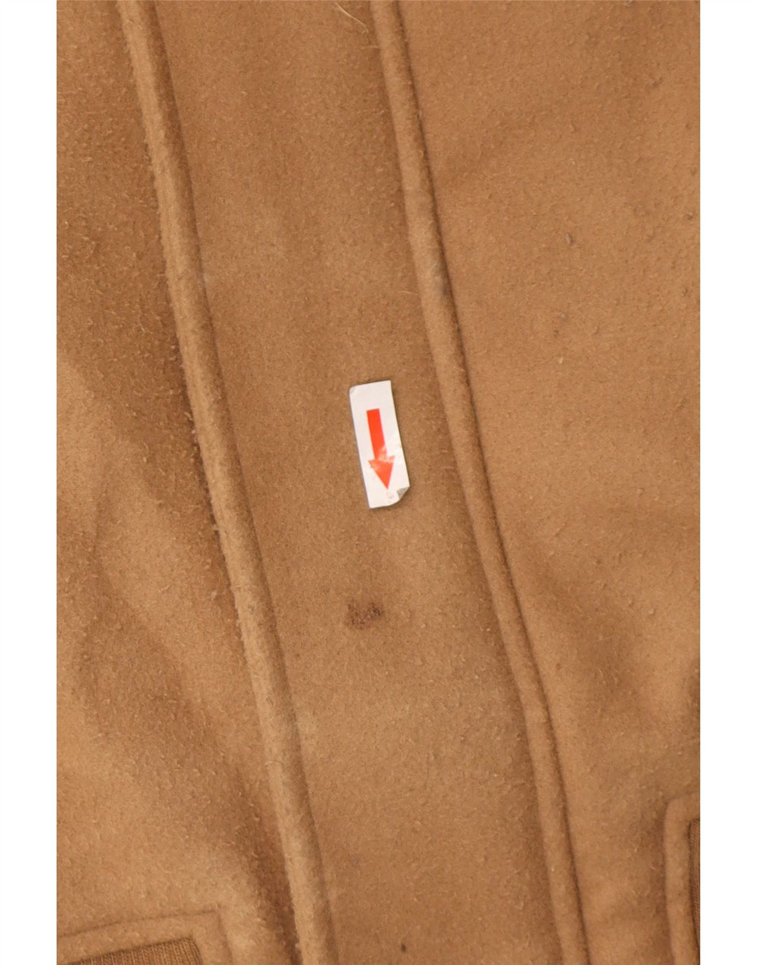 Jaqueta bomber masculina Zara UK 38 poliéster marrom médio