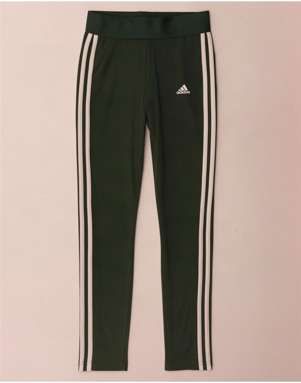 Leggings Adidas Mulher UK 4/6 XS Verde
