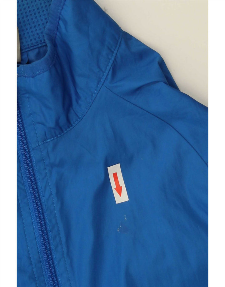 Nike Mens Tracksuit Top Jacket UK 36/38 Pequeno Azul Poliéster