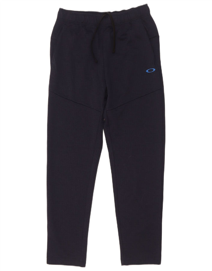 Calça de treino masculina Oakley Performance Fit poliéster azul marinho médio