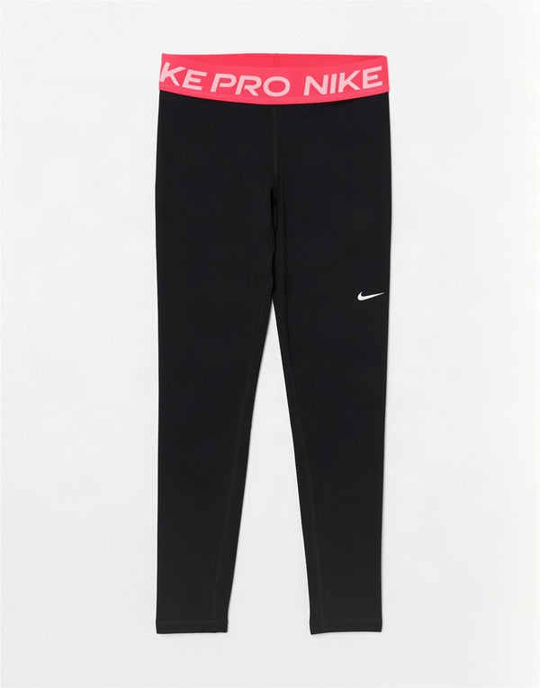 Leggings Nike Dri Fit Graphic UK 8 Pequeno Preto Colourblock Poliéster