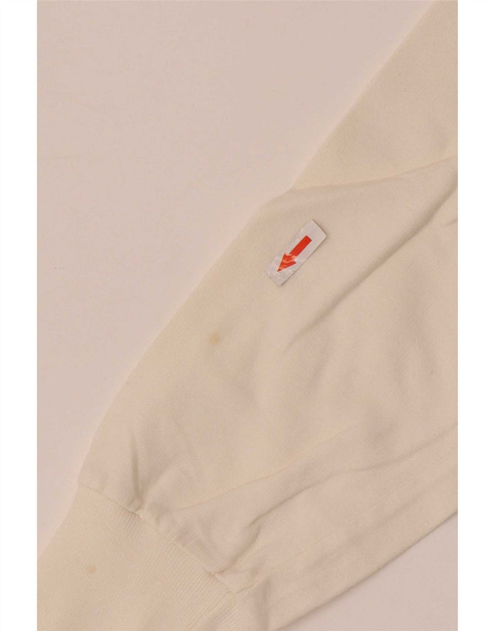 North Sails moletom gráfico masculino jumper médio algodão branco