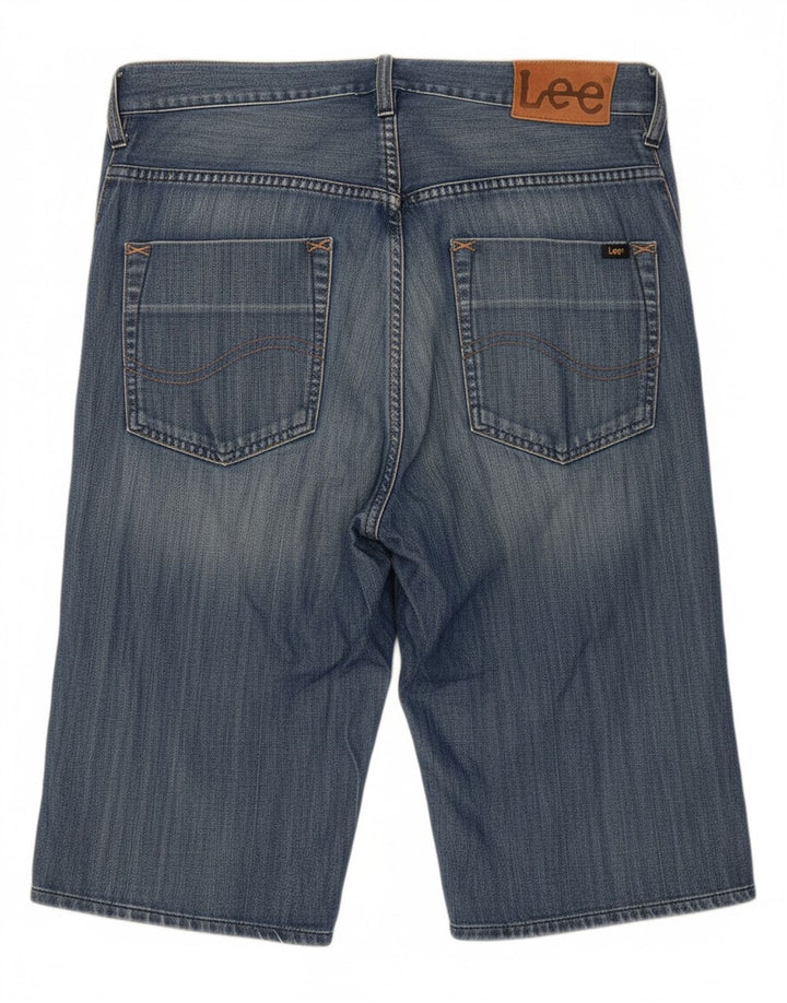 Bermuda jeans masculina LEE W28 algodão azul médio