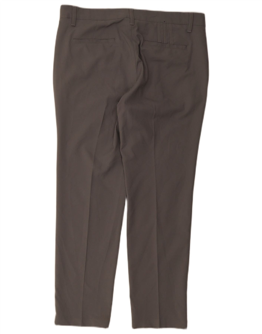 Calça Chino Adidas Masculina Straight W34 L30 Cinza Poliéster