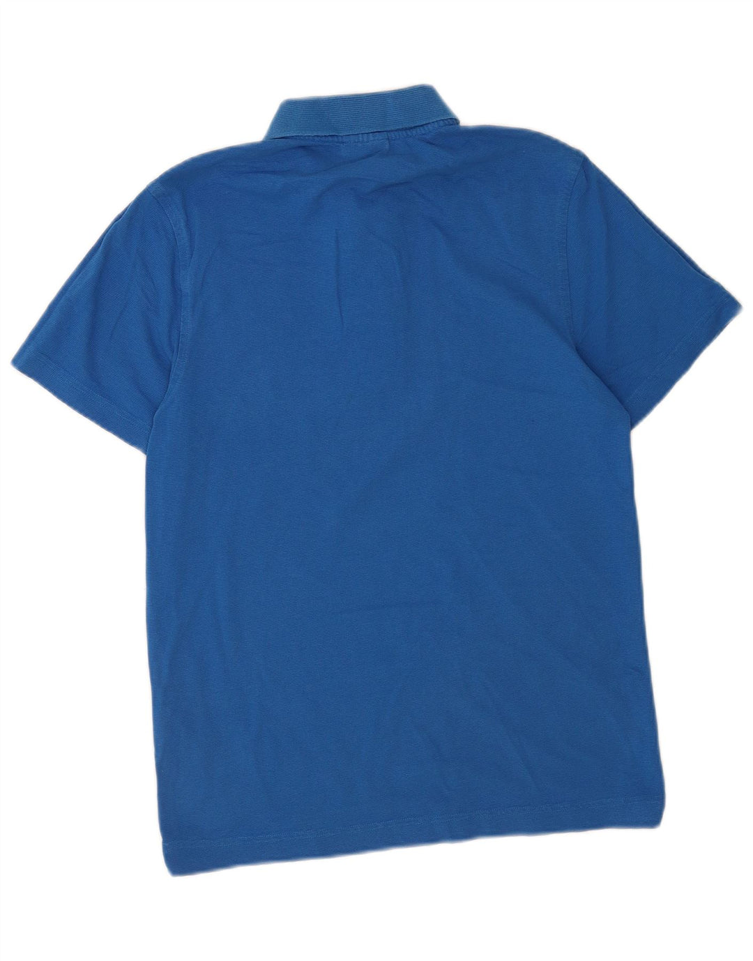 Camisa polo masculina Lacoste tamanho 3 pequeno algodão azul