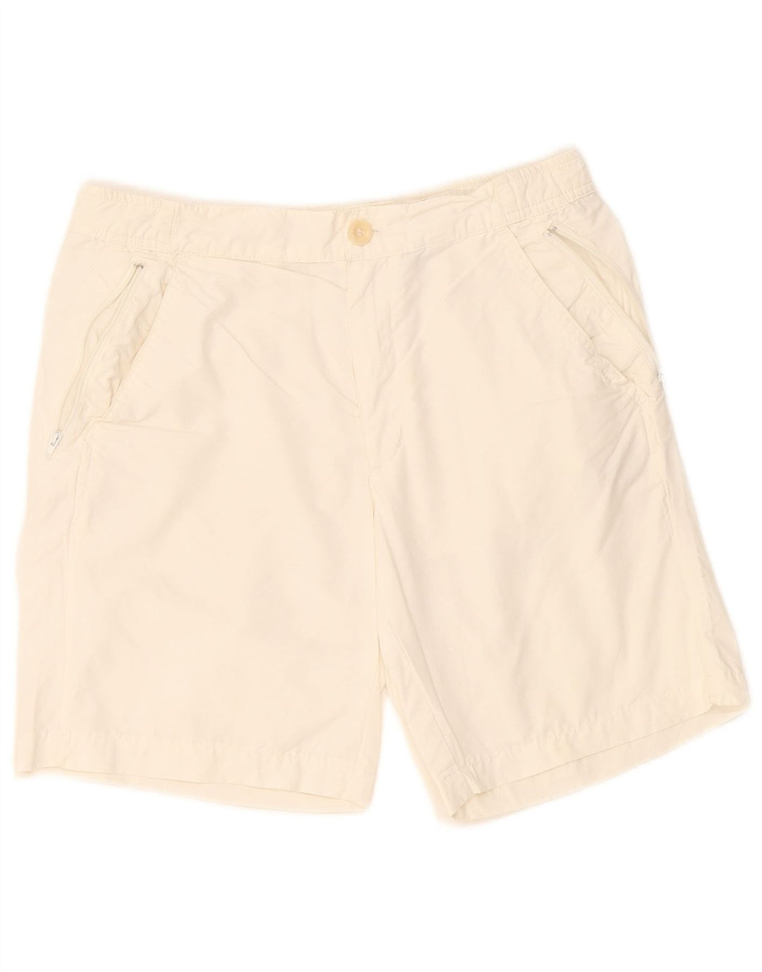Shorts Chino Feminino Canadiens IT 44 Médio W30 Algodão Branco