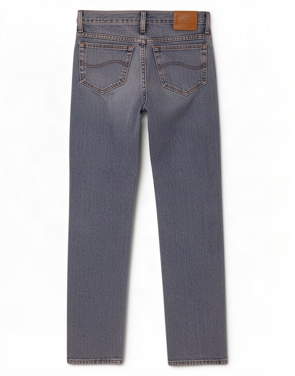 Lee Mens Straight Jeans W30 L32 Azul Algodão