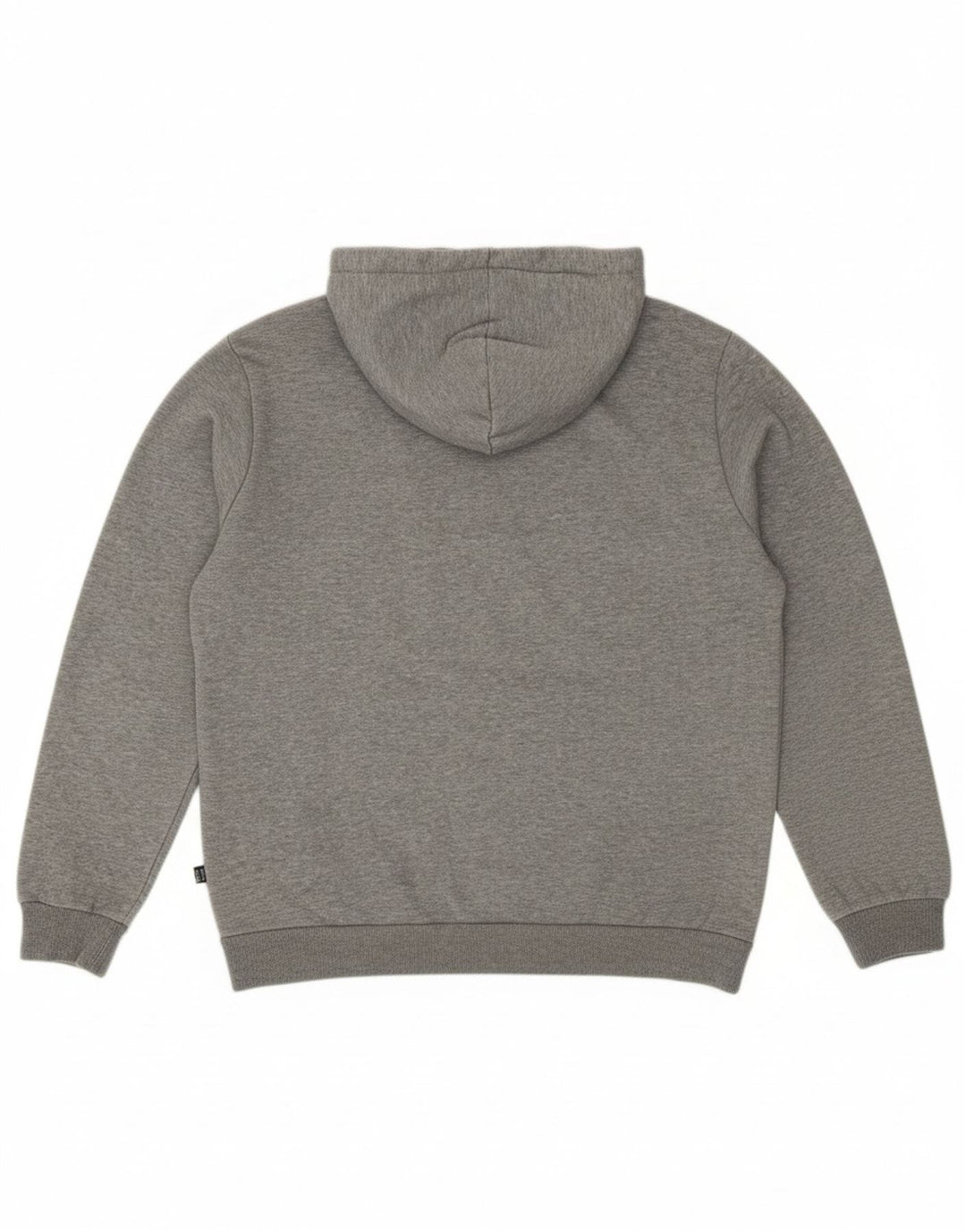 PUMA Mens Graphic Hoodie Jumper Médio Algodão Cinza