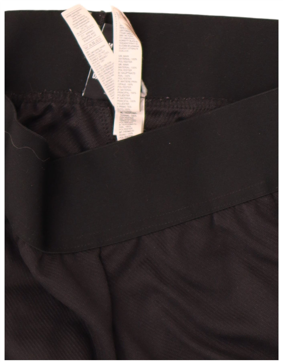 Calça de treino feminina Adidas UK 12/14 médio preto poliéster