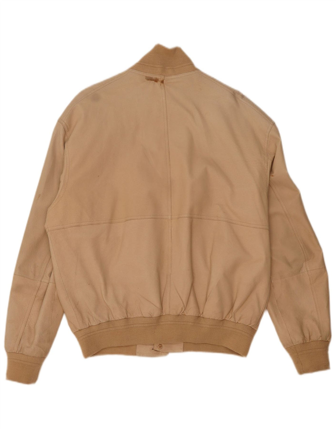 Jaqueta de couro masculina Conbipel IT 50 grande couro bege