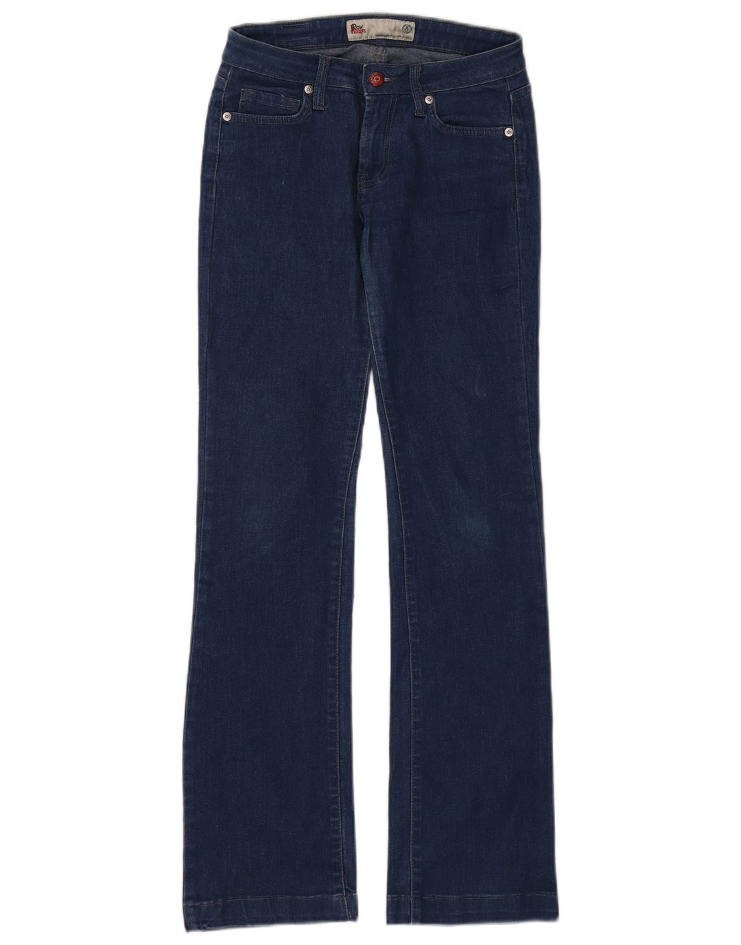 Calça jeans feminina Roy Rogers Bootcut W27 L31 algodão azul