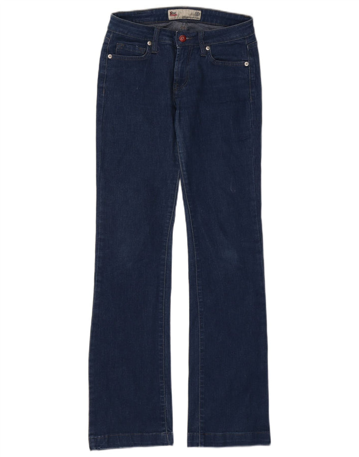Calça jeans feminina Roy Rogers Bootcut W27 L31 algodão azul