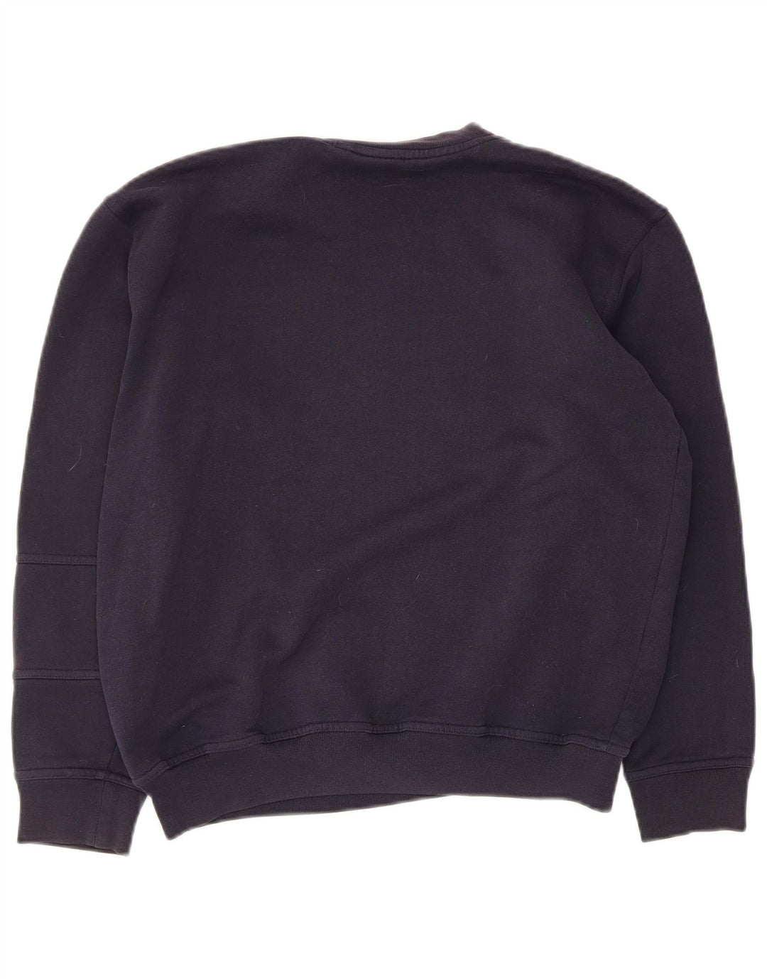 Ellesse moletom feminino grande com estampa gráfica UK 10 pequeno azul marinho