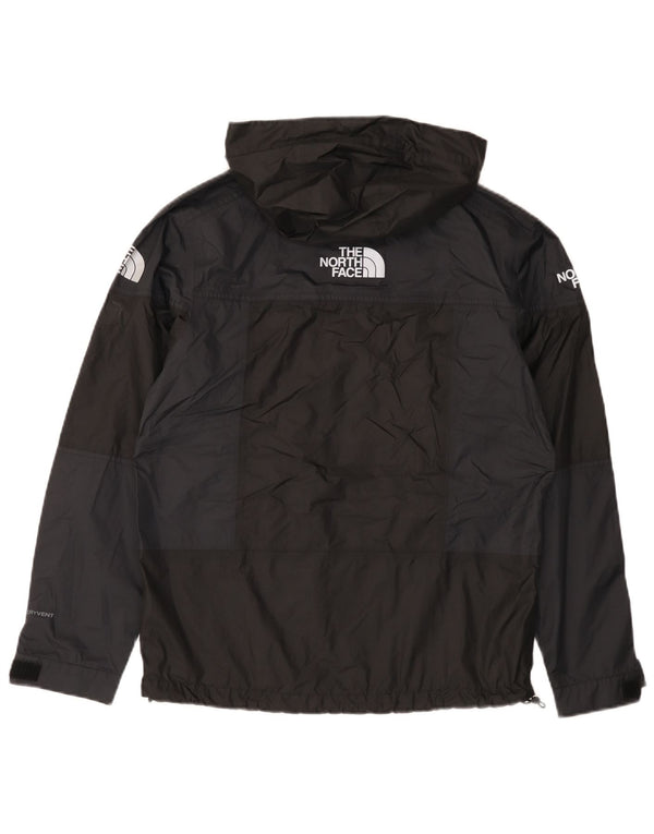 Jaqueta de chuva masculina unissex The North Face com capuz gráfico UK 32 2XS nylon preto