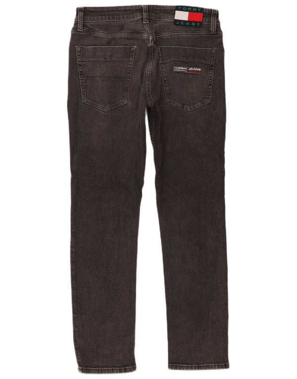 Tommy Hilfiger Masculino Scanton Slim Jeans W31 L30 Cinza Algodão