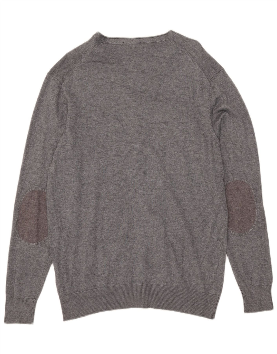 Suéter cardigã masculino Pierre Cardin grande viscose cinza
