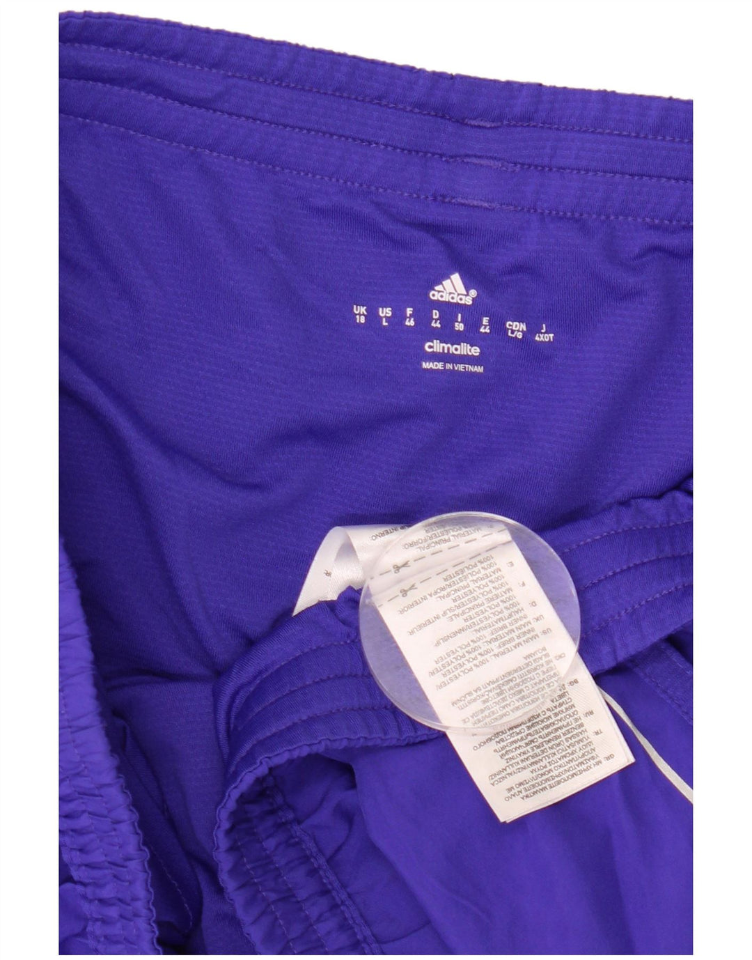 ADIDAS Womens Climalite Sport Shorts UK 18 XL Roxo Poliéster