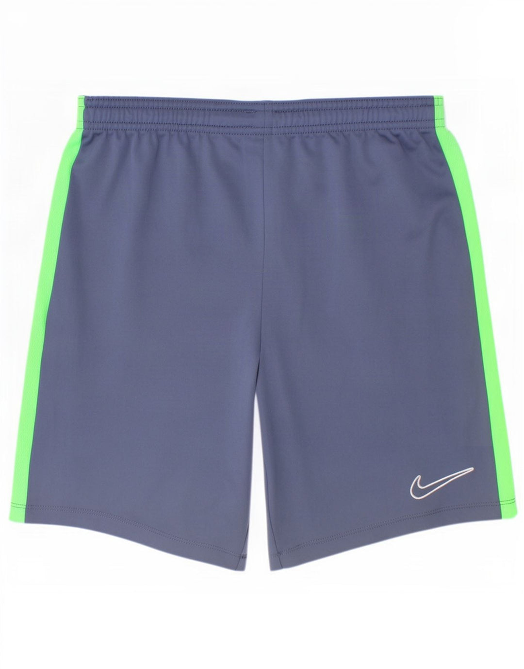 Shorts esportivos Nike Boys 12-13 anos grande azul colorblock poliéster