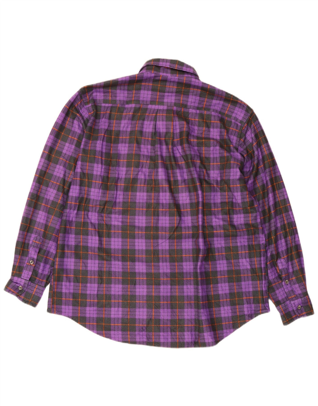 Camisa masculina Aesse grande xadrez roxo