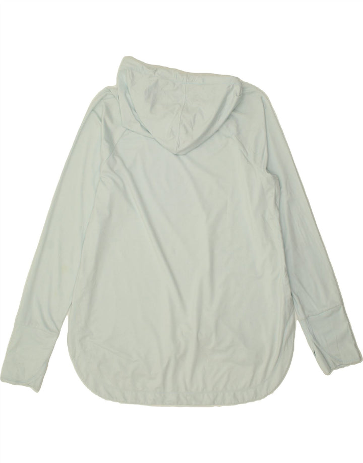 ATHLETA Womens Hooded Top Long Sleeve UK 18 XL Blue Polyester Vintage Athleta and Second-Hand Athleta from Messina Hembry 