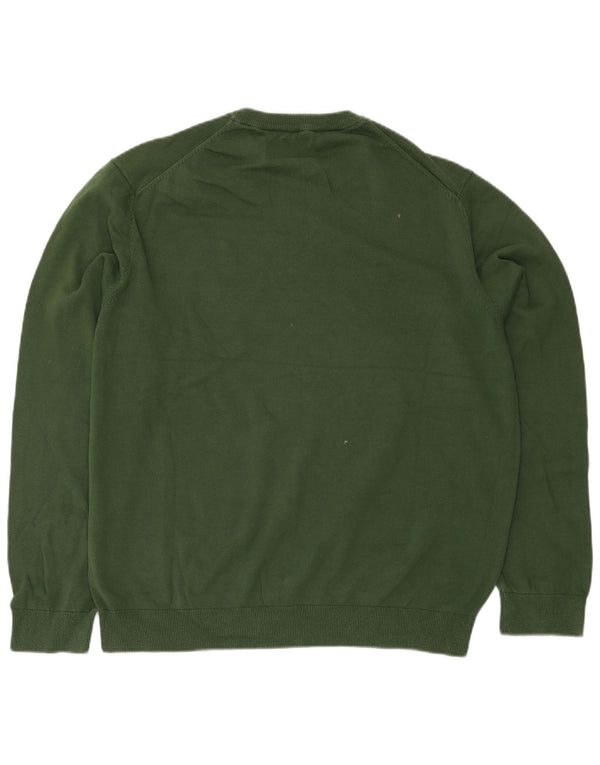 Suéter masculino Izod com gola redonda 2XL verde