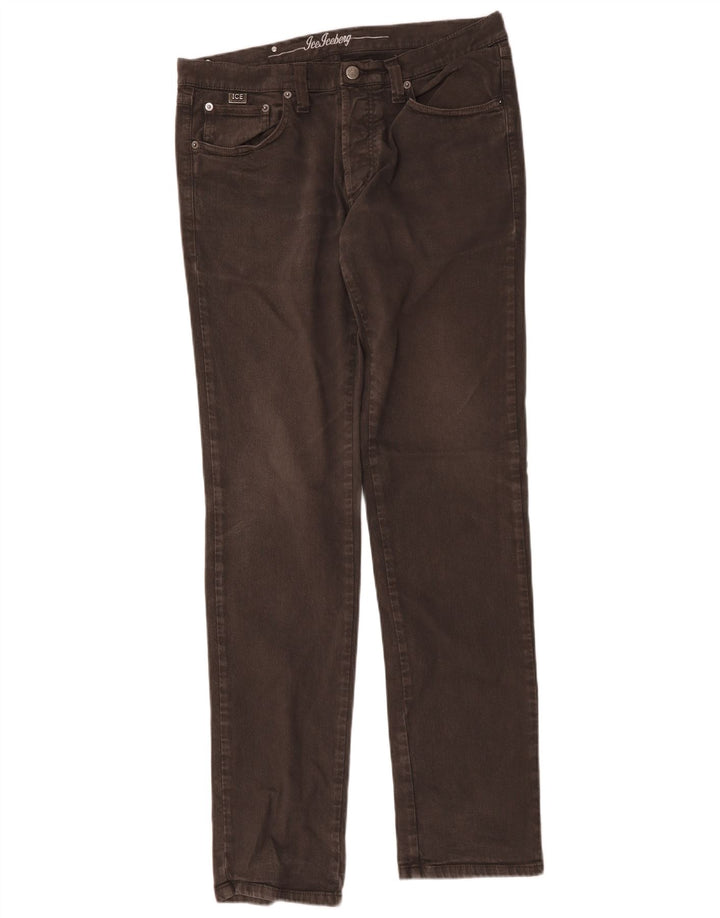 Jeans Slim Feminino Iceberg W33 L33 Preto