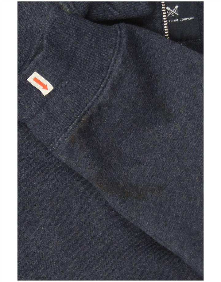 Crew Clothing moletom feminino oversized jumper Reino Unido 14 grande azul marinho