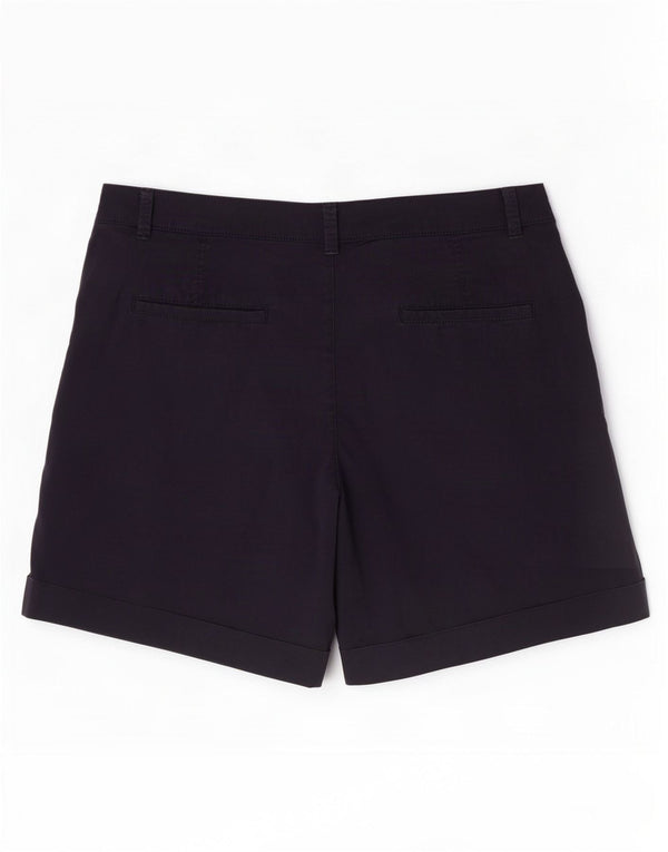 Shorts Chino feminino Massimo Dutti UE 38 pequeno W28 azul marinho