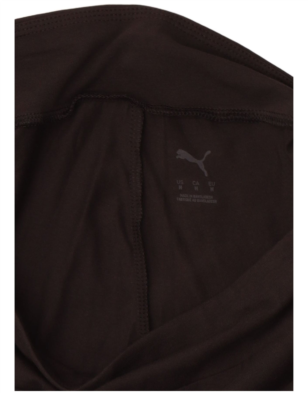 Leggings PUMA Feminino UK 12 Médio Algodão Preto