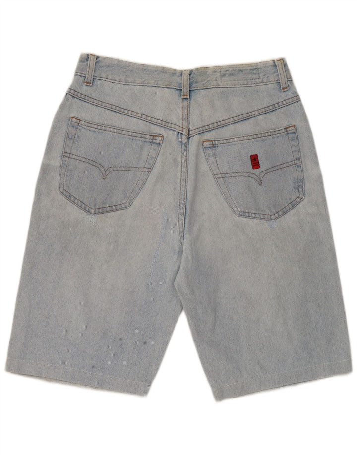 Shorts jeans masculino UNIFORM W33 algodão azul médio