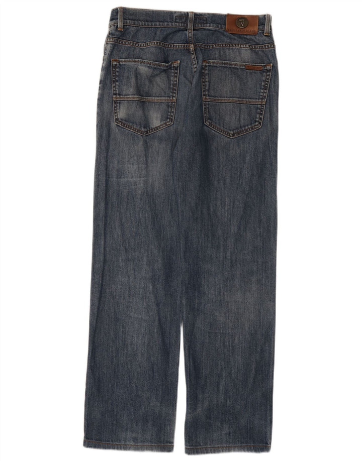 Jeans retos masculinos Trussardi W31 L28 azul