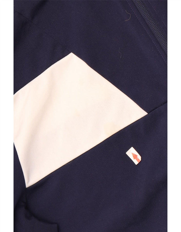 Puma Mens Tracksuit Top Jacket Grande Azul Marinho Colourblock Poliéster