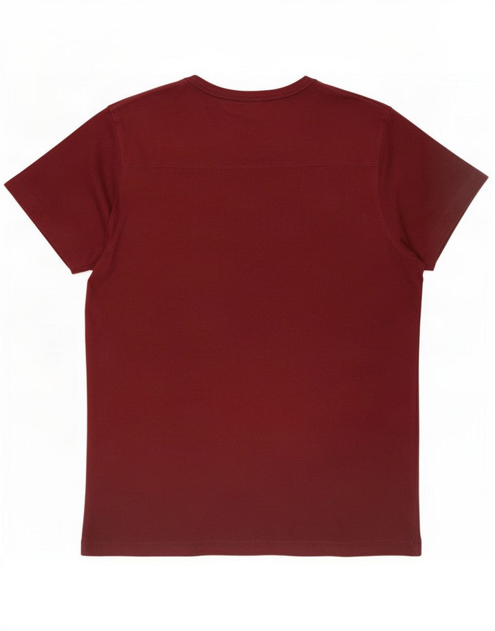 Camiseta masculina French Connection grande algodão marrom