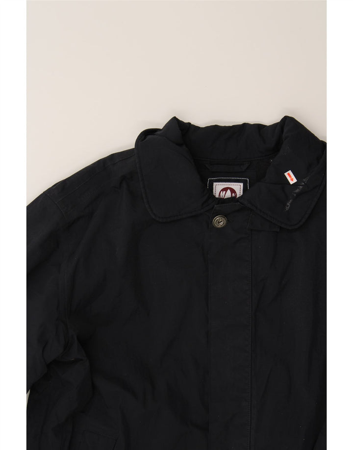 Jaqueta corta-vento masculina MURPHY & NYE regular fit Reino Unido 44 2XL azul marinho