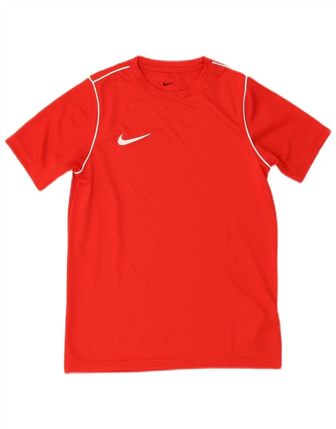 Camiseta Nike Boys Dri Fit Top 10-11 Anos Médio Poliéster Vermelho