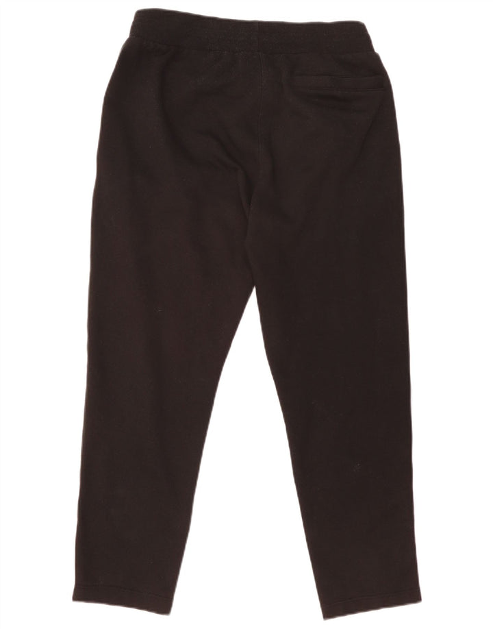 Calça de treino masculina Champion pequena de algodão preto