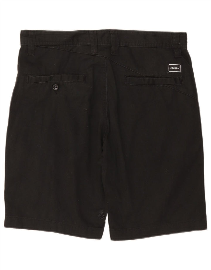 Volcom Mens Chino Shorts W30 Médio Algodão Azul Marinho